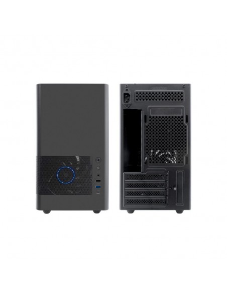 Caja ordenador coolbox mp2 frontal rejilla matx negro usb 3.2 Caja ordenador coolbox mp2 frontal rejilla matx negro usb 3.2