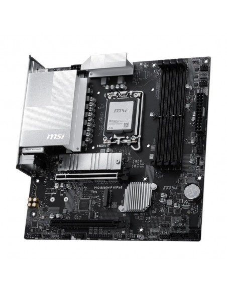 Placa base msi pro b860m - p wifi6e lga 1851 matx - 4x ddr5