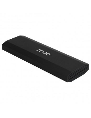 Carcasa disco duro tooq tqe - 2231b para ssd m.2 usb tipo c negra