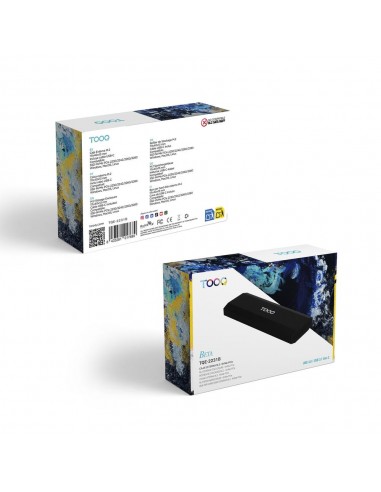 Carcasa disco duro tooq tqe - 2231b para ssd m.2 usb tipo c negra