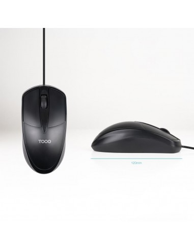 Raton tooq tqm - 1001 - b negro