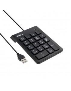 Teclado numerico tooq tqk - 2001 - b negro