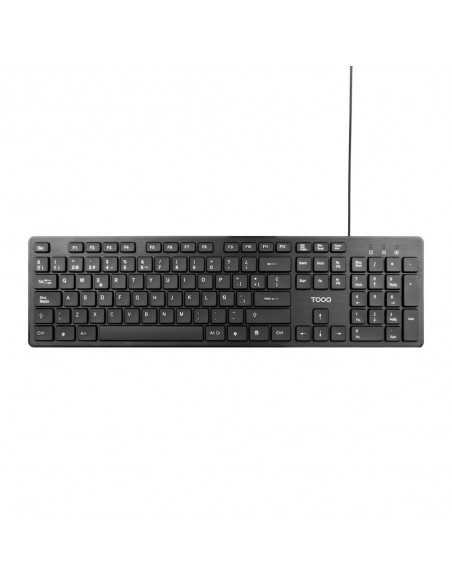 Teclado tooq tqk - 2003 - b negro silencioso
