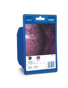 Cartucho tinta brother lc1220mbp magenta 300 paginas dcpj525w - dcpj725dw - dcpj925dw - mfcj430w - mfcj625dw - mfcj825dw