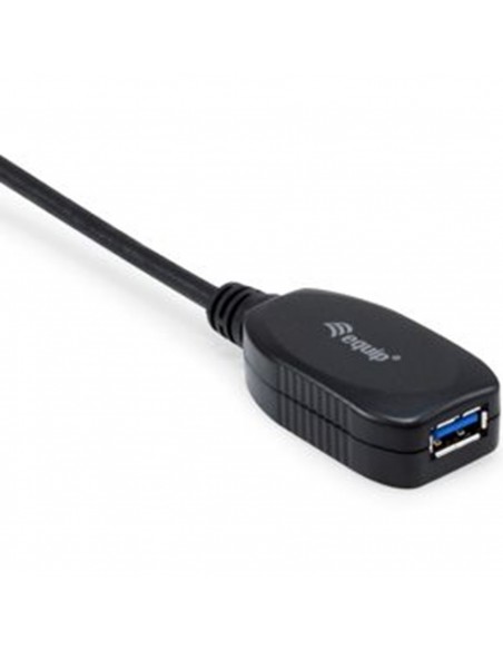 Cable alargador usb 3.0 equip a usb 3.0 macho - hembra 10m negro Cable alargador usb 3.0 equip a usb 3.0 macho - hembra 10m negro