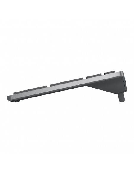 Kit teclado + mouse raton dell km7120w wireles inalambrico gris titanio
