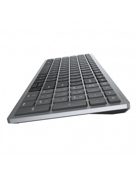 Kit teclado + mouse raton dell km7120w wireles inalambrico gris titanio