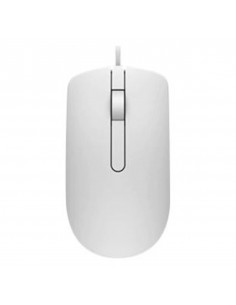 Mouse raton dell ms116 optico 2 botones 1000ppp usb blanco