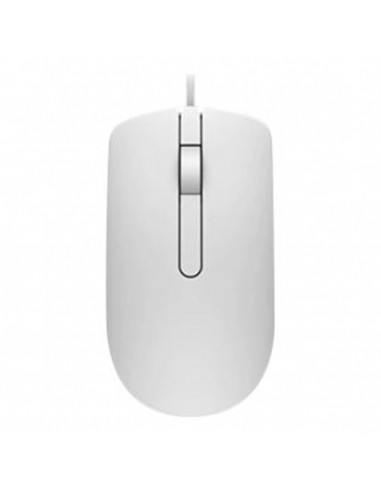 Mouse raton dell ms116 optico 2 botones 1000ppp usb blanco