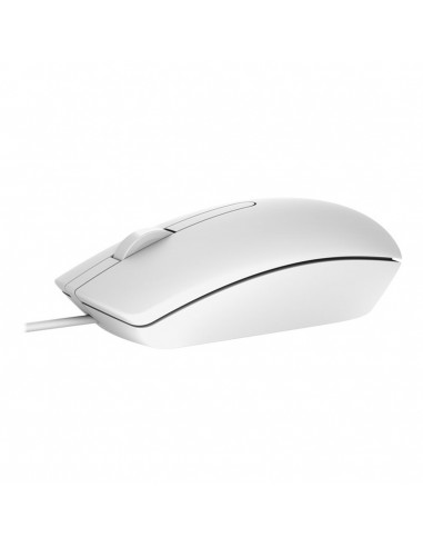 Mouse raton dell ms116 optico 2 botones 1000ppp usb blanco