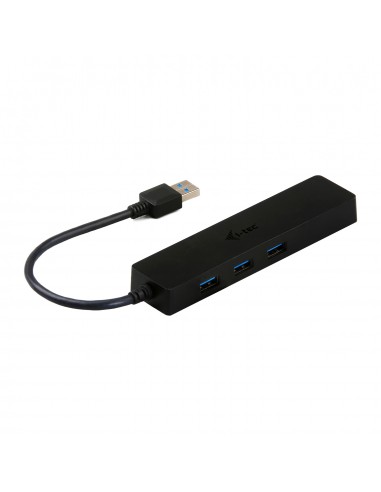 Hub i - tec usb 3.0 delgado con 3 puertos usb 3.0 y ethernet glan rj - 45