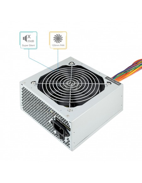 Fuente alimentacion tooq tqep - 500sse - o atx 500w Fuente alimentacion tooq tqep - 500sse - o atx 500w