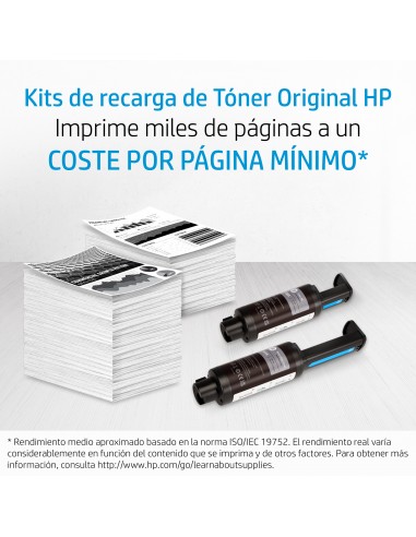 Kit hp recarga toner 153a laserjet tank negro