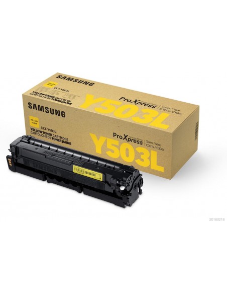 Toner hp clt - y503l amarillo alta capacidad Toner hp clt - y503l amarillo alta capacidad