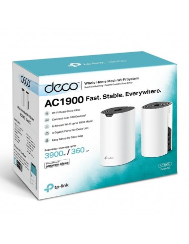 Wifi mesh tp link deco s7 ac1900 pack 2 unidades