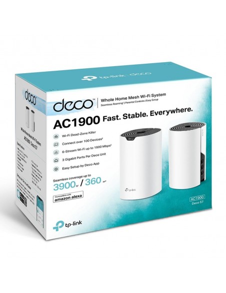 Wifi mesh tp link deco s7 ac1900 pack 2 unidades Wifi mesh tp link deco s7 ac1900 pack 2 unidades