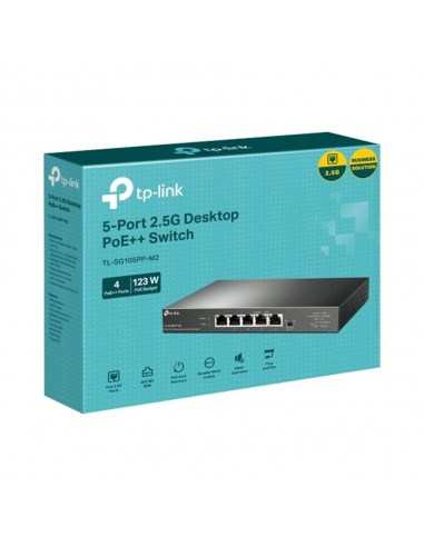 Switch tp - link tl - sg105pp - m2 5 puertos