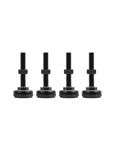 Pie lanberg m10 para armario rack 4 unidades