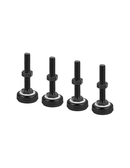 Pie lanberg m10 para armario rack 4 unidades Pie lanberg m10 para armario rack 4 unidades