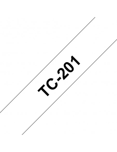 Cinta laminada brother tc201 12mm x 7.7m