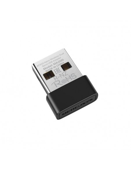 Adaptador usb red mercusys ma20n 433mbps Adaptador usb red mercusys ma20n 433mbps
