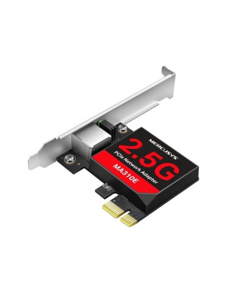 Tarjeta de red mercusys ma310e 1x 2.5gbps rj45 pci express