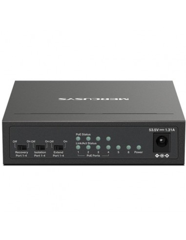 Switch mercusys ms106p 6 puertos