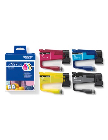 Multipack brother lc527val negro - cian - magenta - amarillo