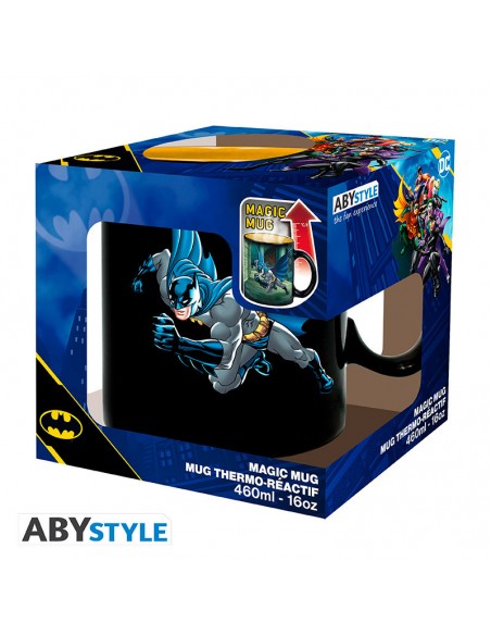 Taza termocolora dc comics batman y joker 460 ml