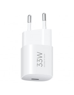 Cargador usb xiaomi 33w tipo c blanco bhr087leu