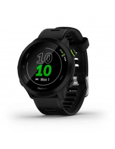 Smartwatch garmin forerunner 55 bt gps 42mm mip negro resistencia agua 5atm pulsómetro sueño