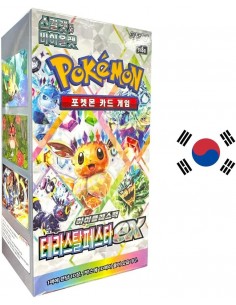 Pokemon tcg terastal festival ex sobres de refuerzo coreano