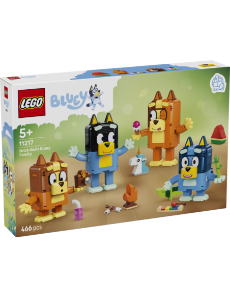 Lego familia de bluey para construir