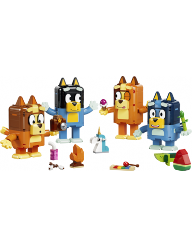 Lego familia de bluey para construir
