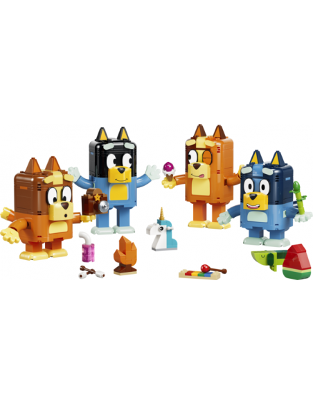 Lego familia de bluey para construir Lego familia de bluey para construir