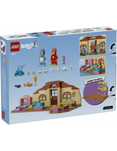 Lego escuela con rusty y bluey