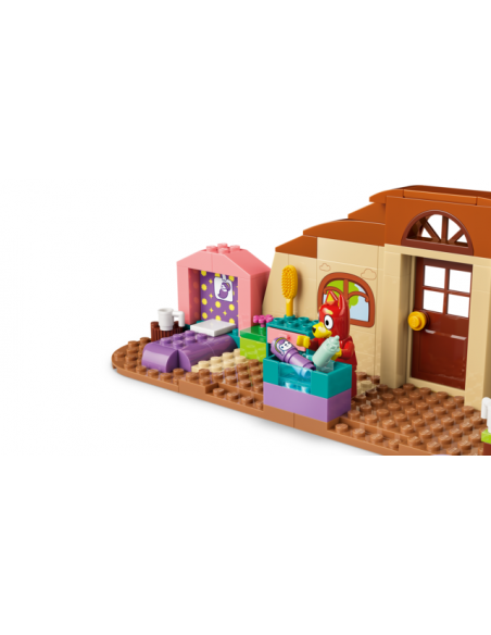 Lego escuela con rusty y bluey