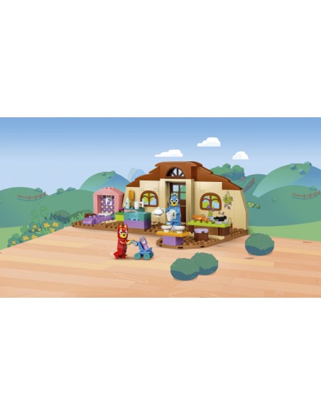Lego escuela con rusty y bluey