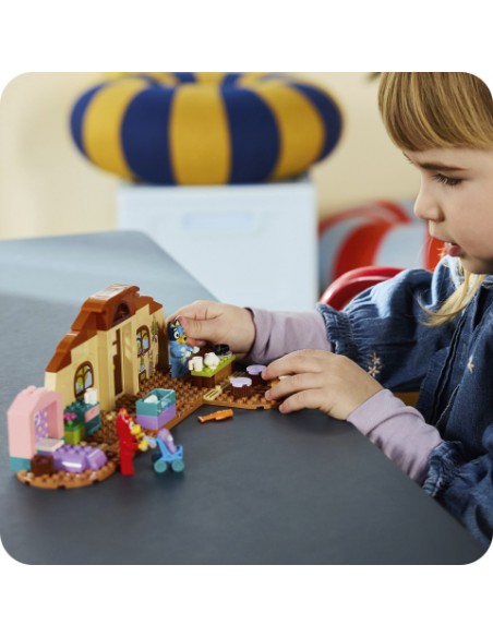 Lego escuela con rusty y bluey