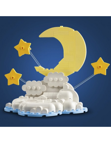 Lego bebé elefante en el cielo