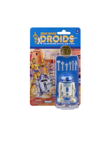 Figura hasbro star wars droids the adventures of r2 - d2 and c - 3po r2 - d2
