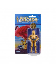 Figura hasbro star wars droids the adventures ofr2 - d2 and c - 3po