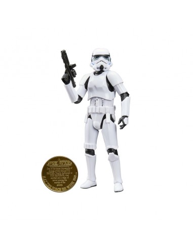 Figura hasbro star wars droids the adventures of r2 - d2 and c - 3po stormtrooper