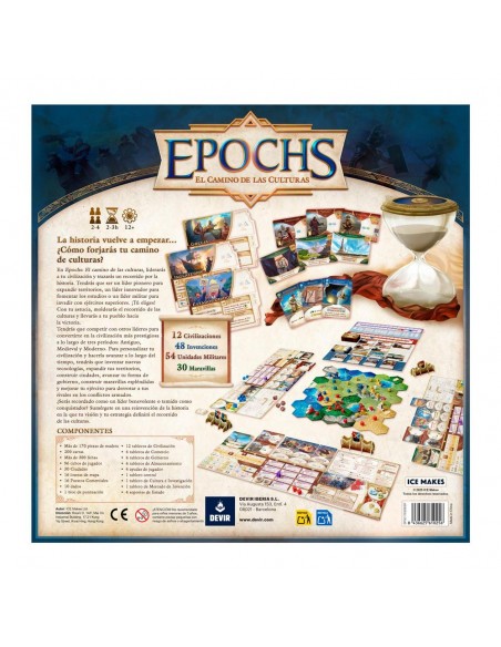 Juego de mesa epochs: el camino de las culturas Juego de mesa epochs: el camino de las culturas