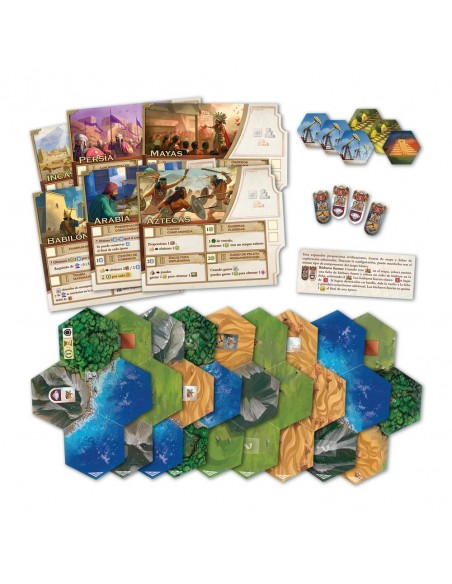 Juego de mesa epochs expansión: oriente medio y latinoamérica Juego de mesa epochs expansión: oriente medio y latinoamérica