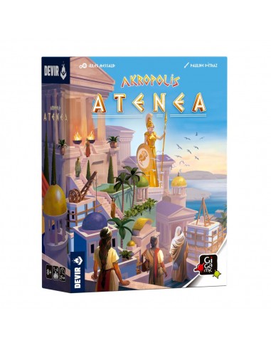 Juego de mesa akropolis expansión atenea