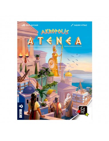 Juego de mesa akropolis expansión atenea