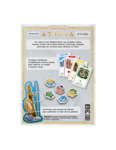 Juego de mesa akropolis expansión atenea Juego de mesa akropolis expansión atenea