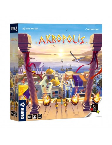 Juego de mesa akropolis
