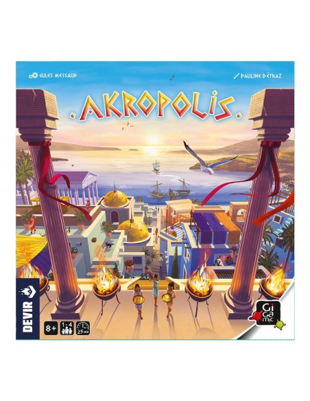 Juego de mesa akropolis Juego de mesa akropolis